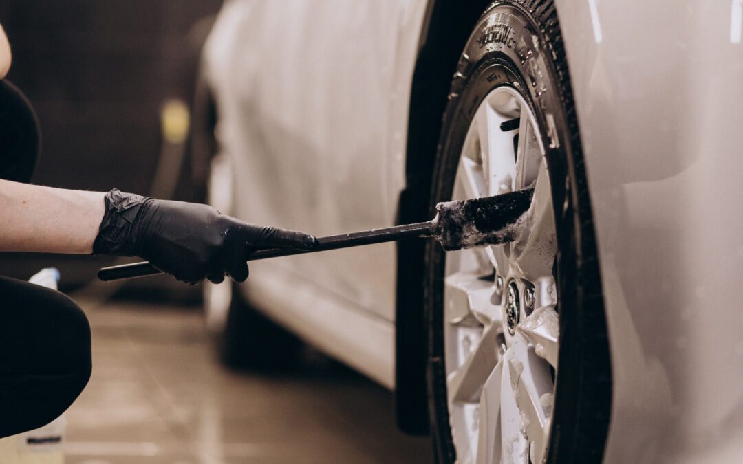 Car wash detailing station