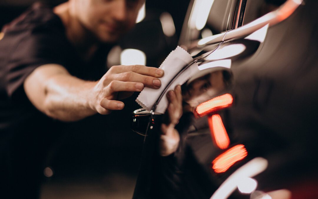 Car wash detailing station